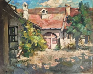 	Oil painting signed by Zoltán Gróf (1953–2020)